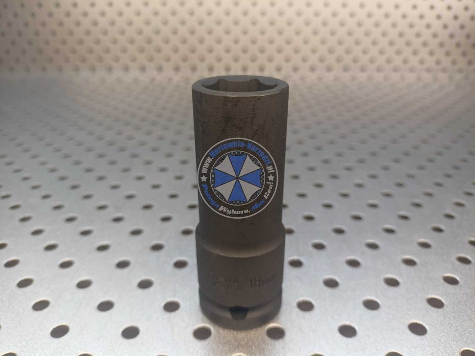 Nasadka długa Udarowa 18mm 1/2" klucz 18mm nasadka długa 18mm