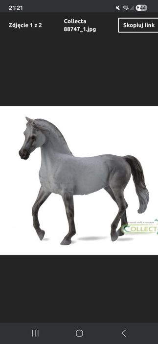 Klacz arabska Collecta Deluxe 1:12 stan celujący