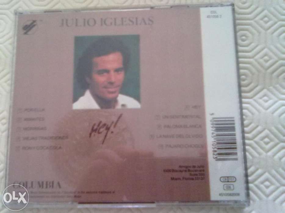 Cd hey julio iglesias novo original