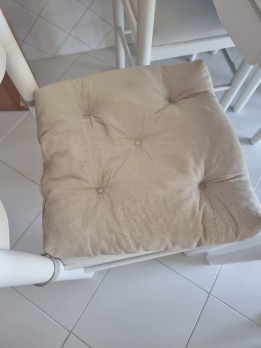 Conjunto de 4 Almofadas de Assento