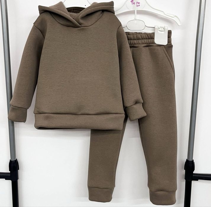 РОЗПРОДАЖ!!! Костюм флисовый теплый трехнитка флис спортивный детский