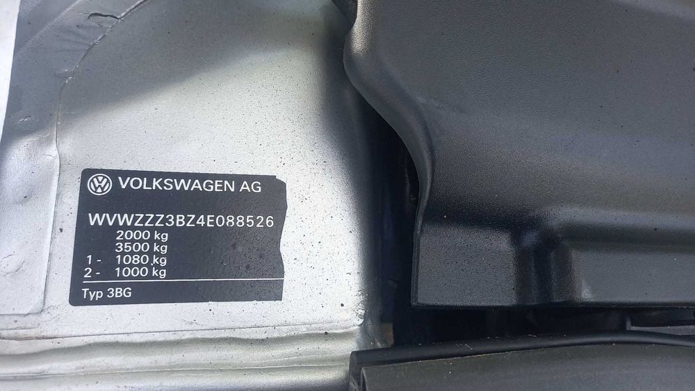 Volkswagen Passat 2004 VIN WVWZZZ3BZ4E088526 фото оголошення 6 з 10