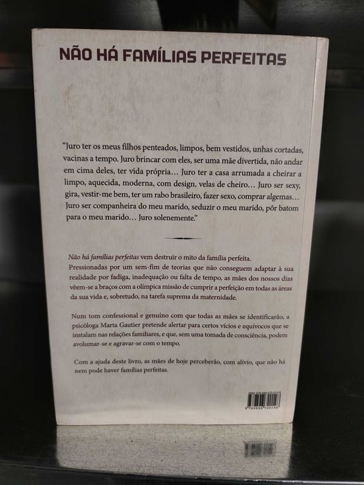 Livro “Não Há Famílias Perfeitas” – Marta Gautier