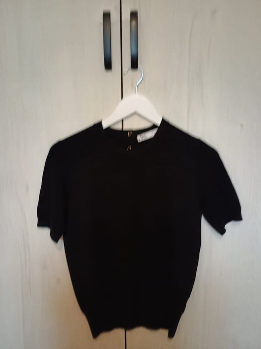Sweter z krótkim rękawem Zara