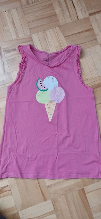 H&M top podkoszulek roz 134/140