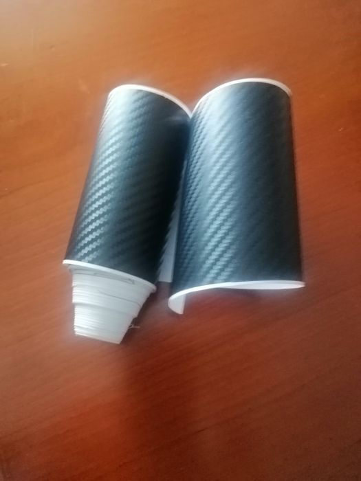 3 D fibra de carbono  5 metros x 10 cm