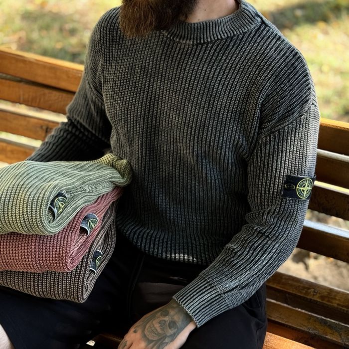 Hand Corrosion Sweatshirt Stone Island
