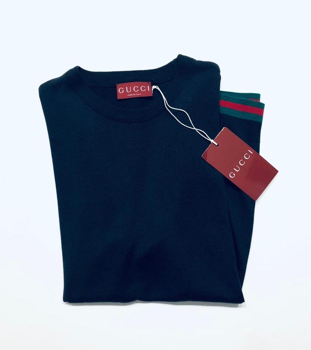 Gucci cienki sweterek dark Blue