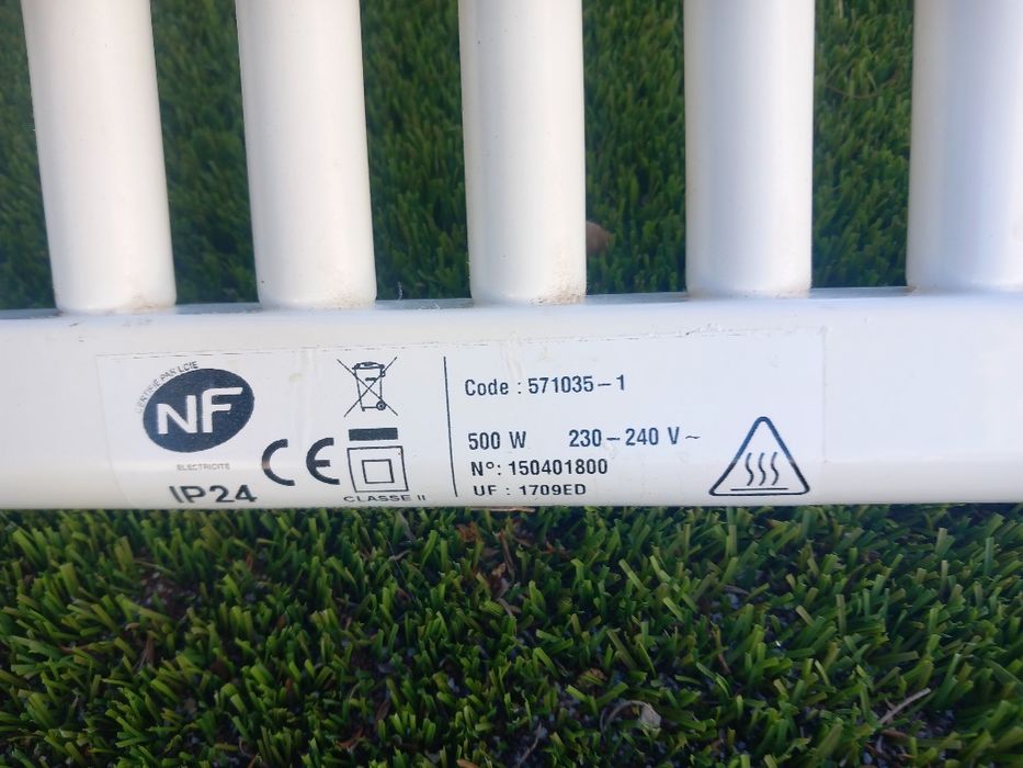 Toalheiro electrico 500W