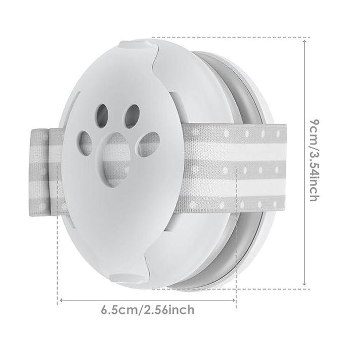 Auriculares com cancelamento de ruído para bebés 2 em 1 (Novos e selados)