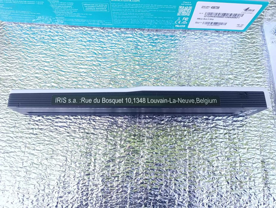 Протяжний портативний Сканер Iris IRISCan Book 5 White (458739)  + Карта памяти microSD