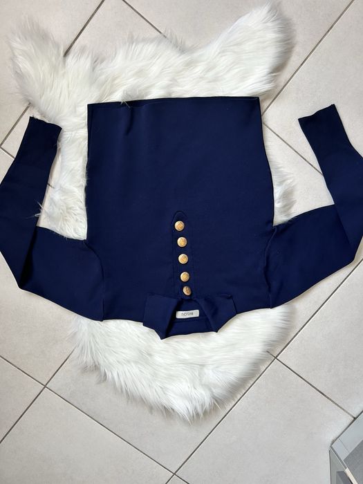 Кофта-водолазка на пуговицах