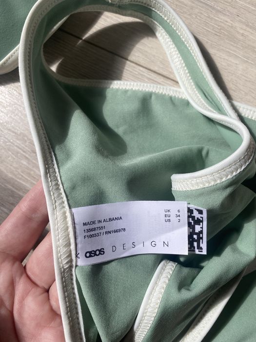 Купальник asos висока посадка