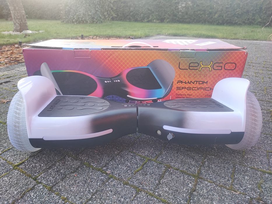 OKAZJA!! Deskorolka elektryczna LED zestaw (stan idealny)