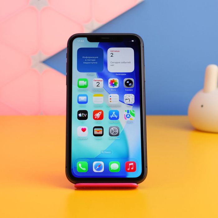 Смартфон Apple iPhone 11 128GB Black (161660) Б/У З ГАРАНТІЄЮ