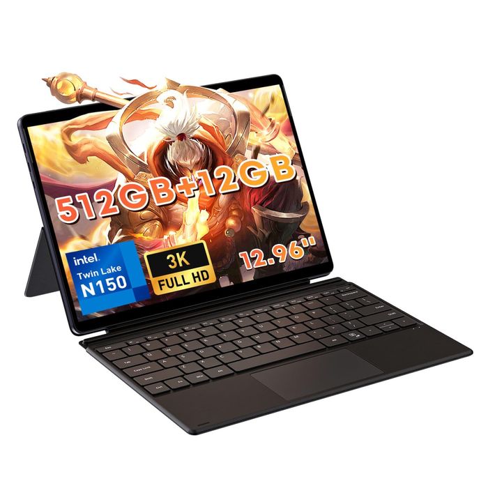 CHUWI Hi10 Max 12.96" 3K (12GB/512GB) Windows 11 + Caneta Oficial – Como Novo (Abril 2025)