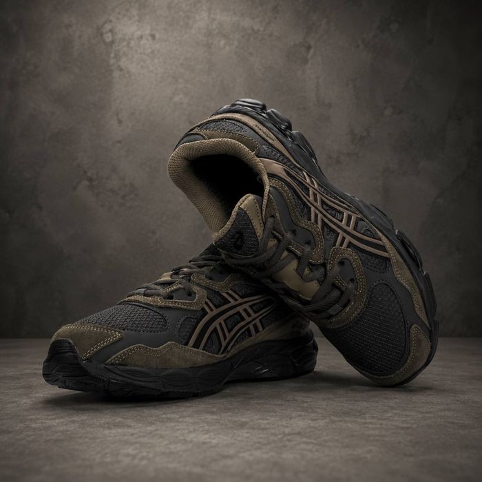 Крутезні чоловічі кросівки Asics GEL-NYC GTX M Khaki Grey! Нові! Є накладений платіж! Розміри: 41,42,43,44,45,46!