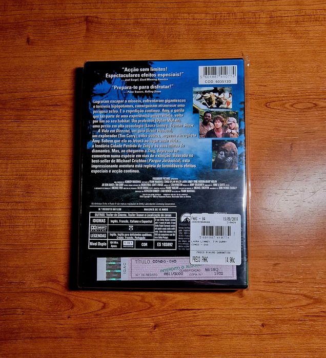 CONGO (by Frank Marshall starring Laura Linney/Dylan Walsh) NEW64739214746113121