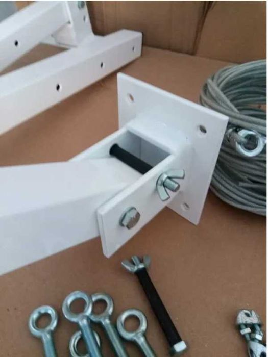 Estendal rebatível de parede