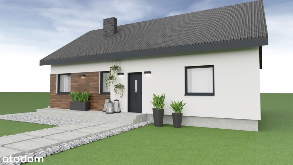 Dom  w stanie developerskim z poddaszem Kłobuck