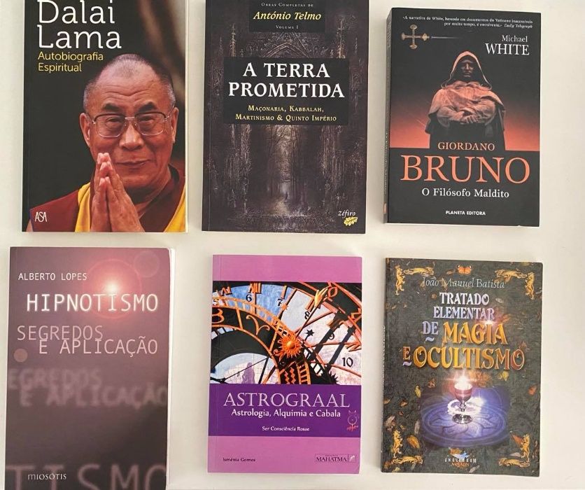 Astrologia, Magia, Ocultismo, Alquimia, Cabala, Dalai Lama, Hipnotismo