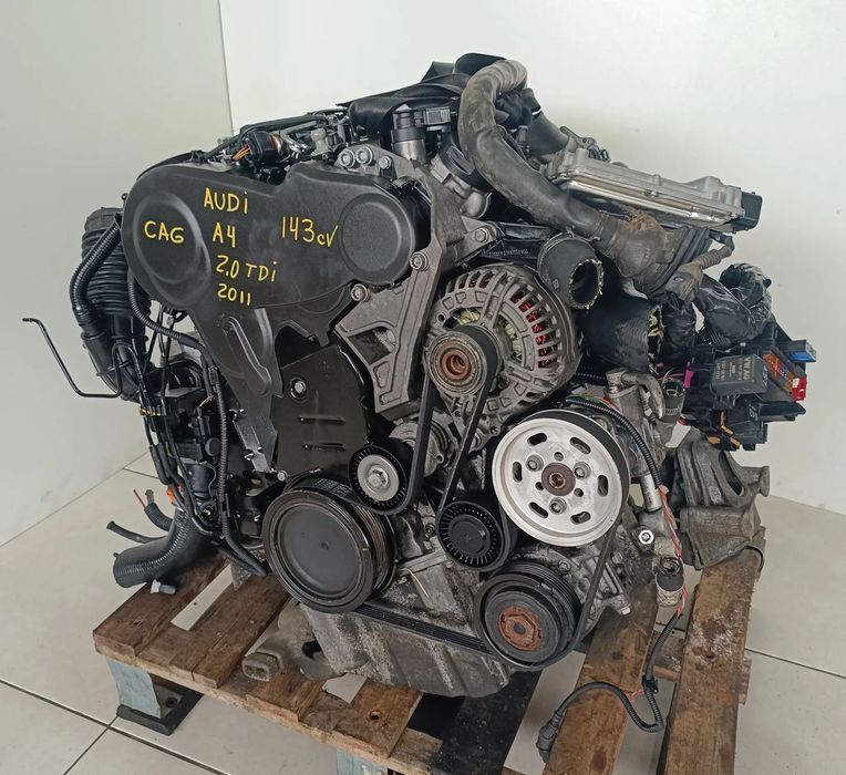 motor audi A4 2.0TDI 143cv CAG caixa velcidades automatica - LLM ano
