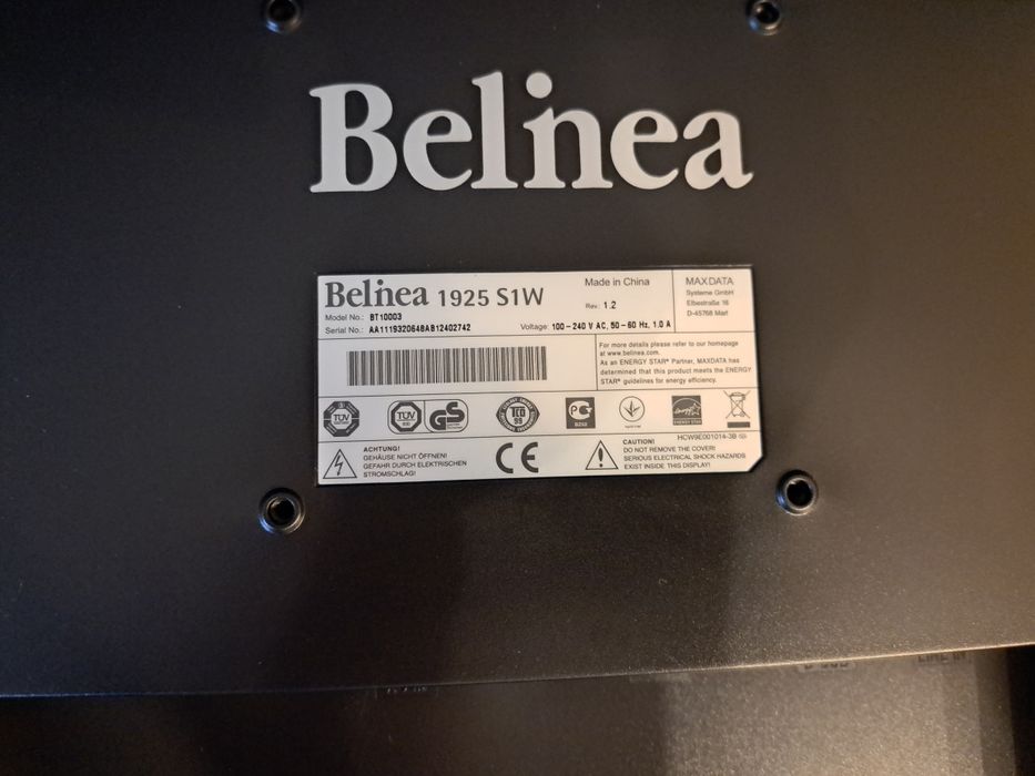 Monitor LCD Belinea 1925 S1W Nowy