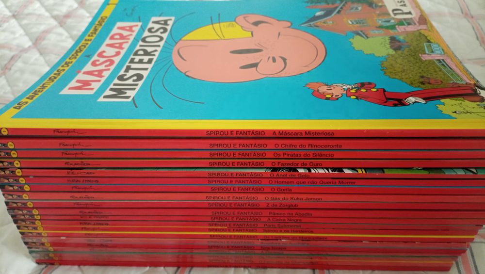 Coleção Completa Spirou e Fantasio. Público.