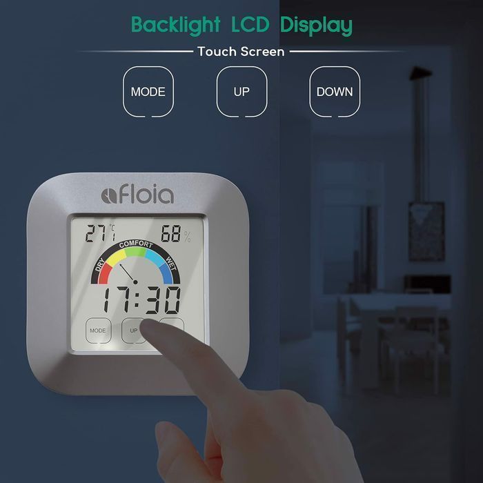Cyfrowy termometr higrometr ze wskaźniekiem wilgoc