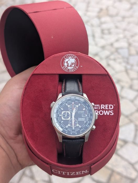Citizen Eco-Drive Red Arrows – Edição Especial Limitada – Cronógrafo
