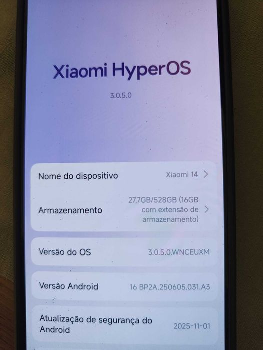 Xiaomi 14 preto 5G desbloqueado