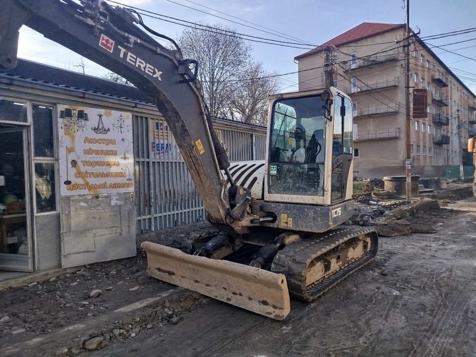 Мініекскаватор екскаватор Terex TC75 2014року CAT 308 JCB 8080  Volvo
