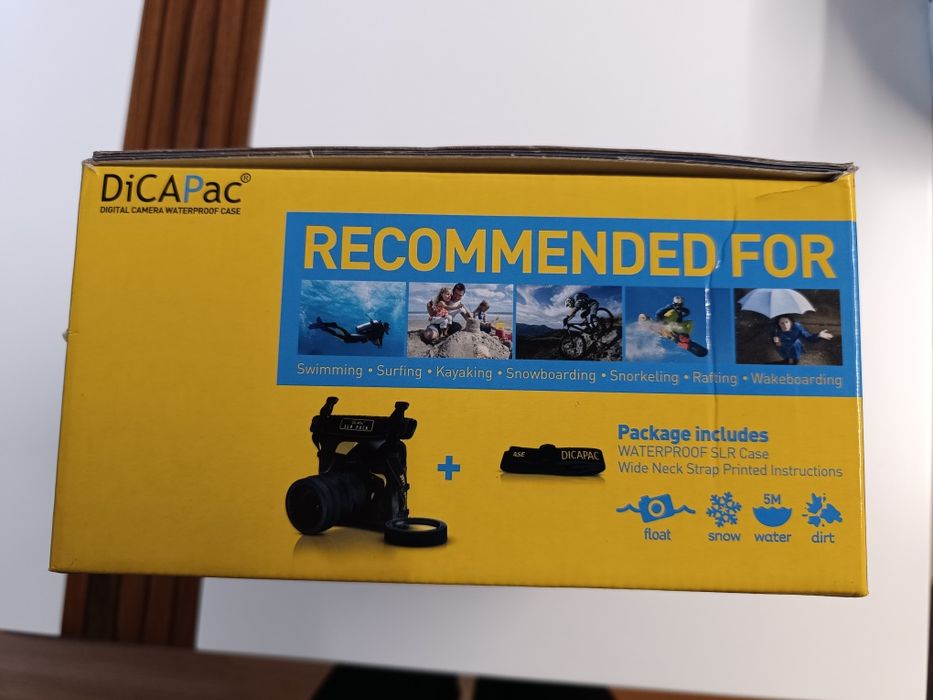 Dicapac bolsa fotográfica à prova de água