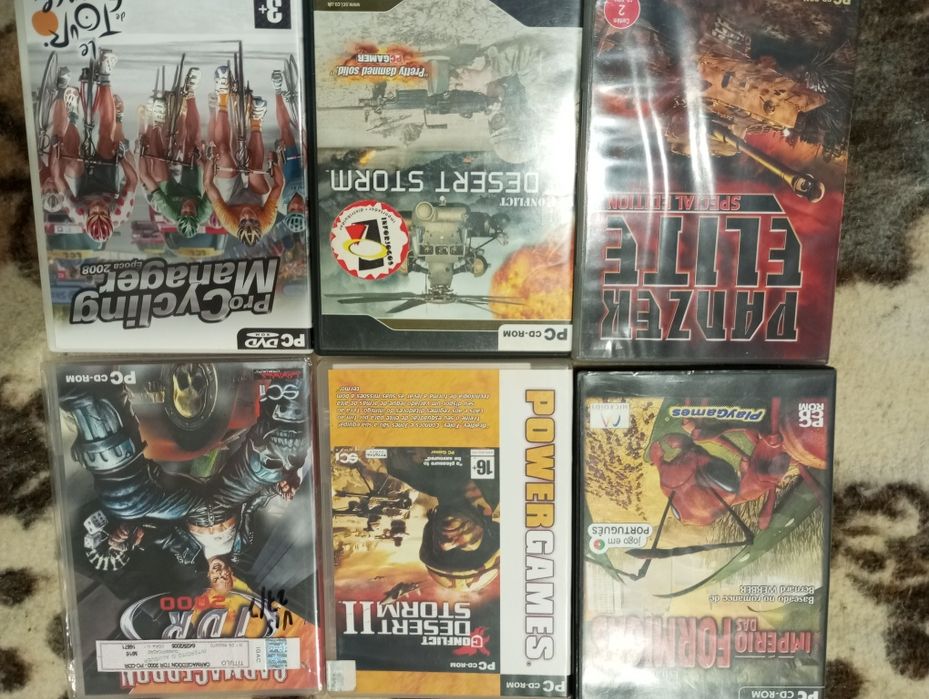 Vários jogos para PC