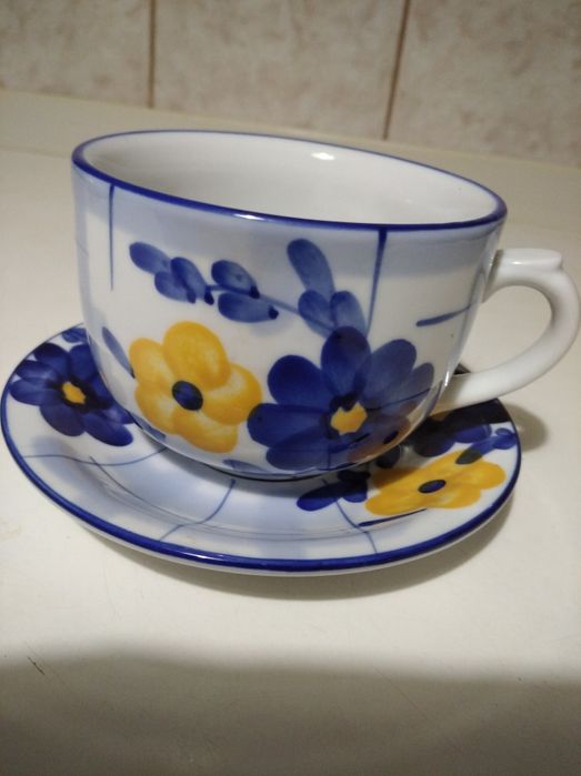 Чайная пара з ручним розписом