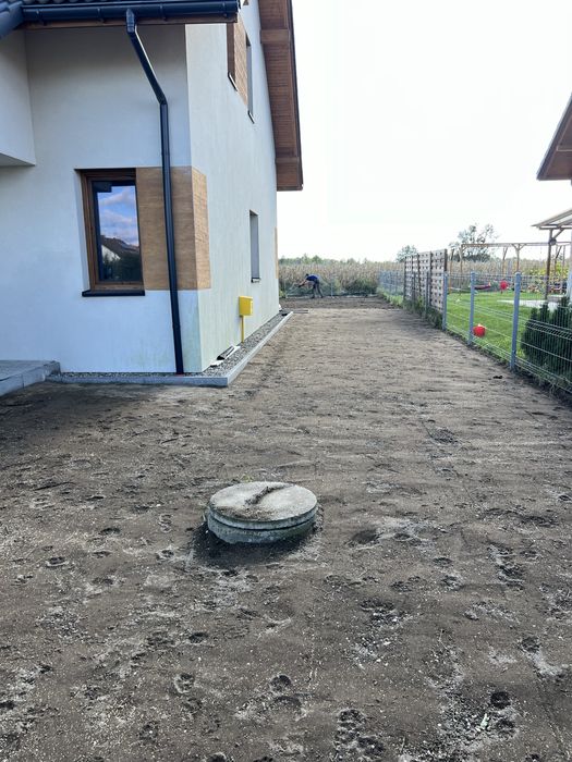 Transport wywrotka beton półsuchy piasek zwir ziemia