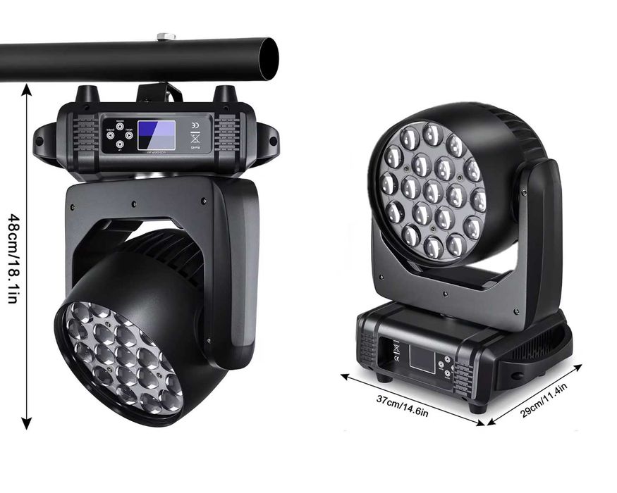 ROBO PALCO | Wash Moving Head LED | NOVOS