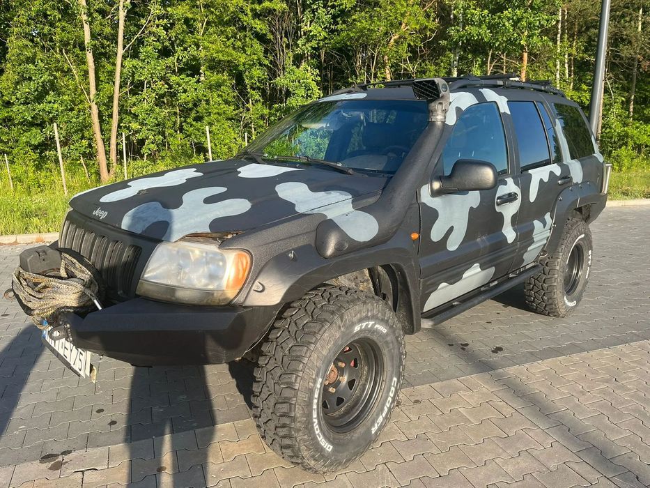 Jeep Grand Cherokee JEEP GRAND CHEROKEE WJ – Gotowy w Teren! Wyjątkowy / Off-Road V8 4,7l