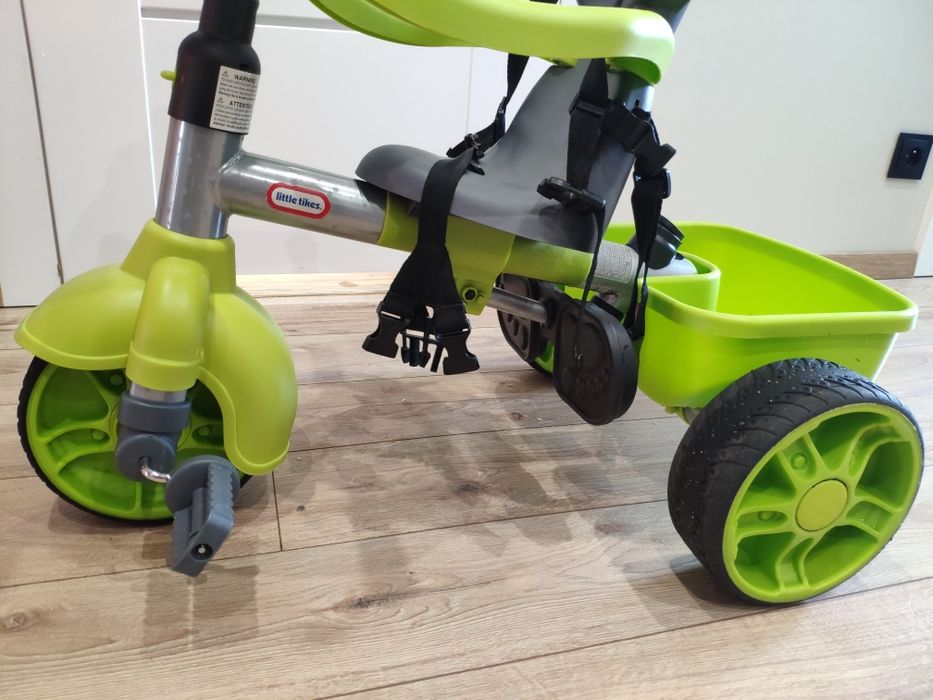 Rowerek trójkołowy Little Tikes 4w1 zielony