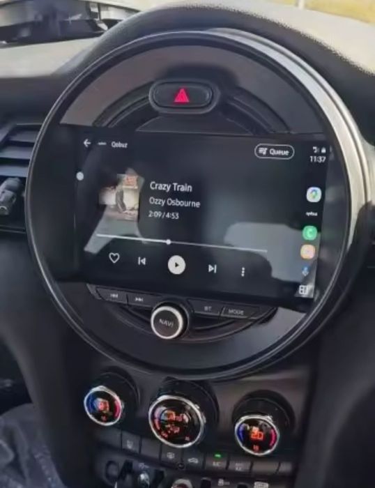 Radio 2 DIN 9" Mini Cooper F55/F56/F60 (2014 a 2019) + Android (4+64 G
