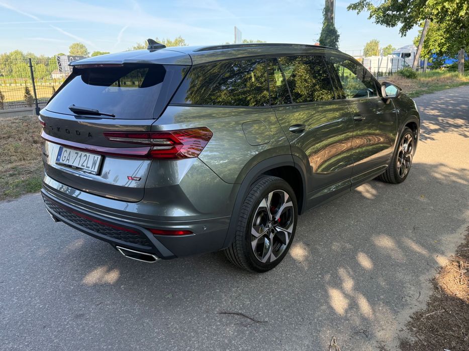 Skoda Kodiaq RS 2025 cesja wynajmu długoterminowego WEBASTO hak
