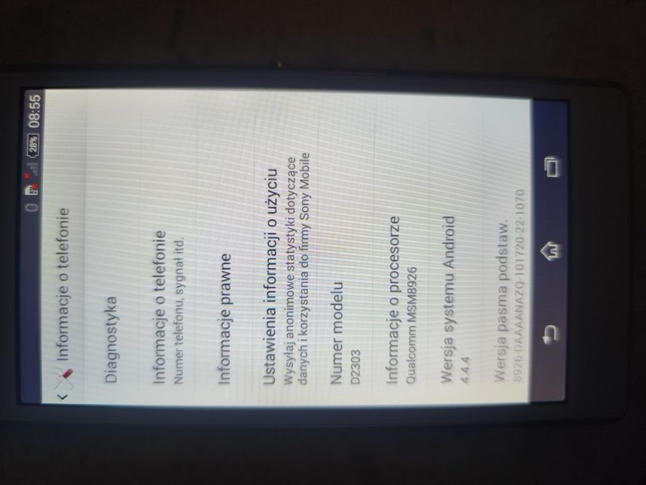 Sprzedam telefon Sony Xperia