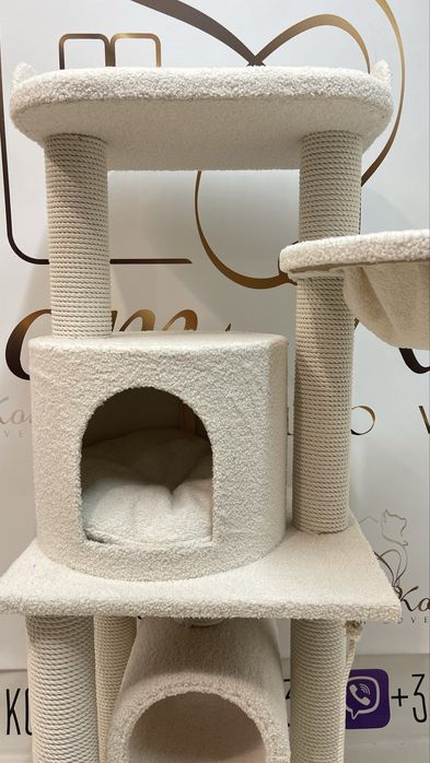 Домік, комплекс, будиночок для кота