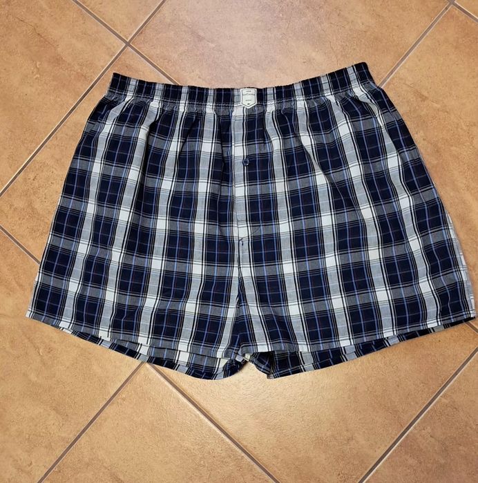 Luźne bokserki szorty w kratę