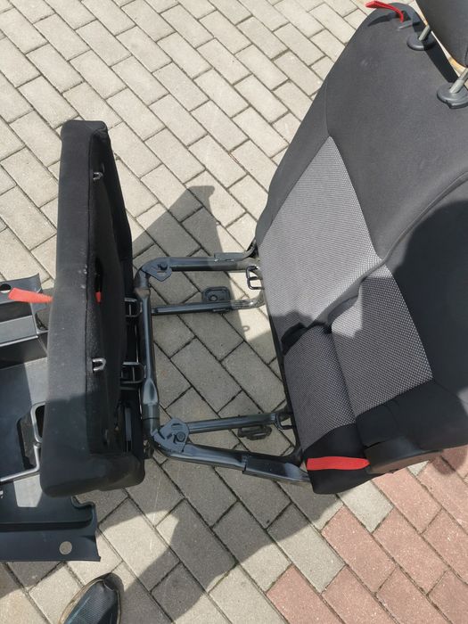 Fotel pasażera podwójny 2 osobowy Fiat Doblo IV 4