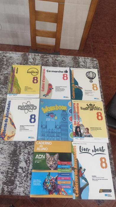 Livros de atividades, Exames