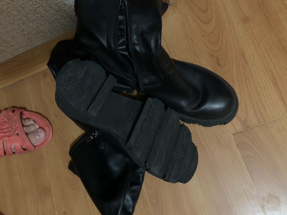 Сапоги ботфорты разм 39