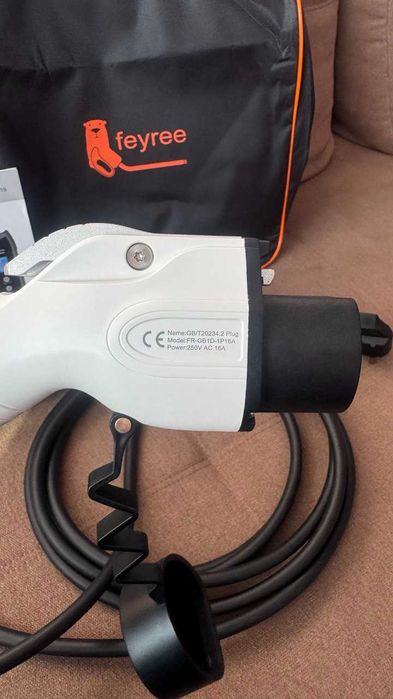 Зарядка для електромобіля feyree GBT 3.5кВт 16А (5 метрів)