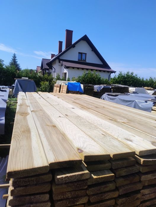 Klasa A Deska Tarasowa Ryflowana 19 x 96 x 2400, 240cm