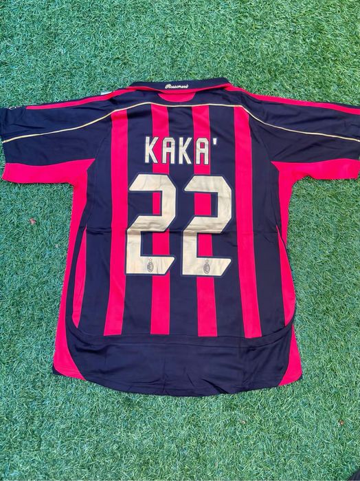 Camisola Retrô Milan I 07/08 Kaká 22 - Envio Rápido!